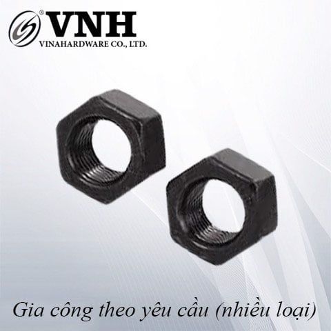 Tán lục giác màu đen Vinahardware-DN18B