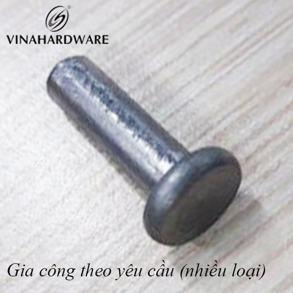 Chốt sắt Vinahardware kích thước 6x17mm màu phôi VNH HSS617P-HSS617P