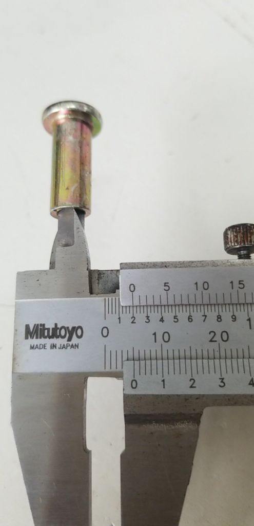 Tán dù M6 đầu bake Vinahardware, bảy màu - SC930M620BK