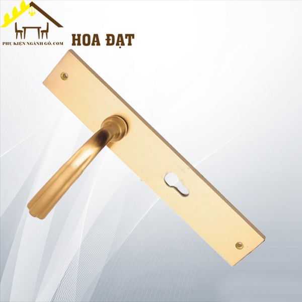 Khóa cửa tay gạt đồng thau cao cấp 300mm/ Handle lock- SP000066