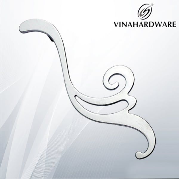 Tay nắm tủ Vinahardware và ngăn kéo cao cấp HD0131D128 thiết kế hoa văn