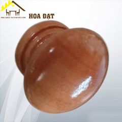 Núm tủ gỗ màu vàng lợt Vinahardware kích thước 25x35 HD2535G-HD2535G