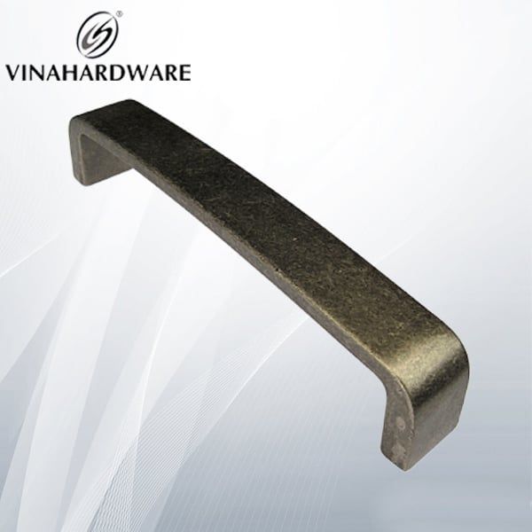 Tay nắm Vinahardware xi mạ kẽm giả cổ 128mm HD0239