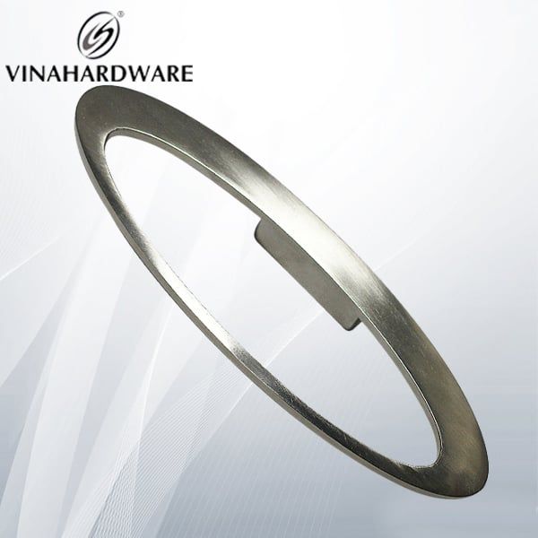 Tay nắm tủ Vinahardware hình ovan 160mm/ Cabinet handle VNH