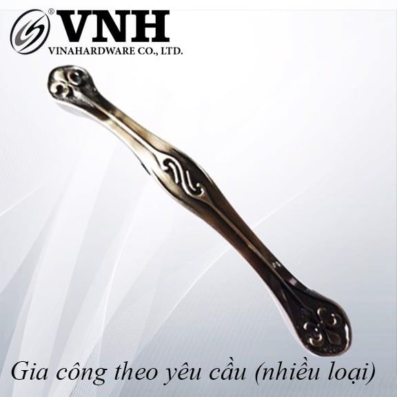 Tay nắm tủ Vinahardware dài 96mm màu rêu SP028398