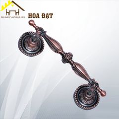 Tay nắm cửa tủ hoa văn Vinahardware loại 96mm HD0155