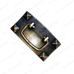 Tay nắm ngăn kéo Vinahardware màu đồng giả cổ, kích thước 104x58mm HD0038C
