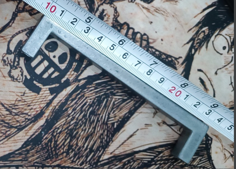 Tay nắm dài atimon Vinahardware, hàng phôi - HD025P128