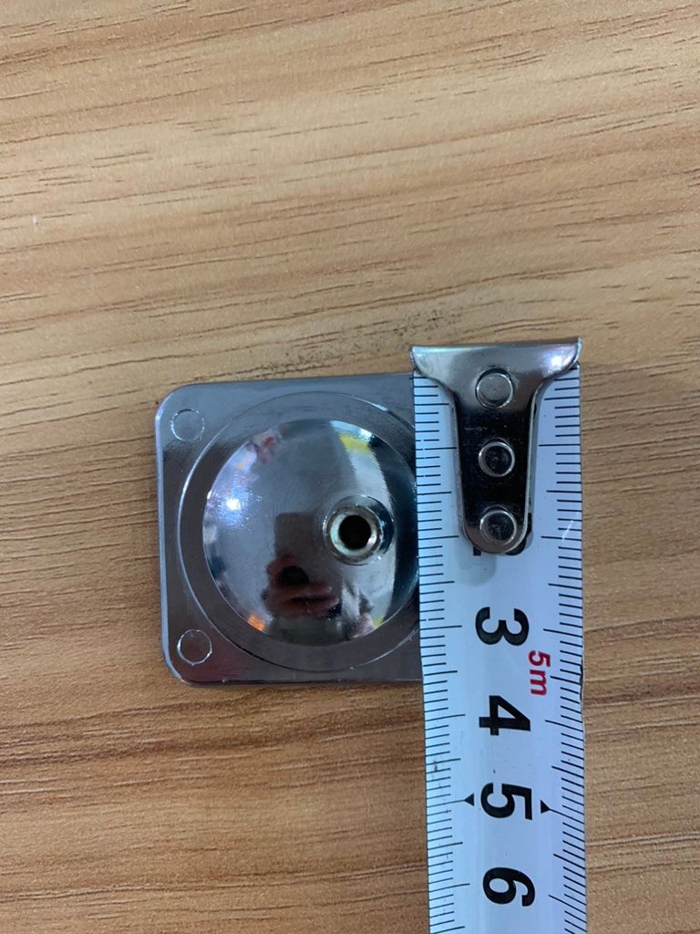 Tay nắm khoen tủ Vinahardware HD0164 mạ crom 38x50mm VN1-HD0164