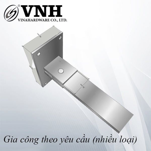 Tay nắm cửa lật inox 304 - 210x70x2600mm- VNH210702600IN