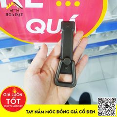Tay nắm móc đồng giả cổ đen Vinahardware kích thước dài: 95mm HD0027-HD0027