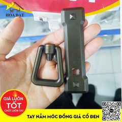 Tay nắm móc đồng giả cổ đen Vinahardware kích thước dài: 95mm HD0027-HD0027