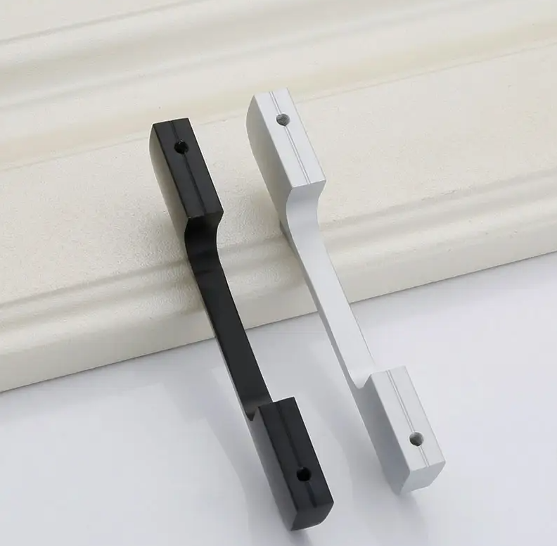 Tay nắm tủ màu nhôm mờ Vinahardware, hàng nhẹ - HD0403M500