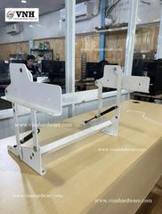 Tay nâng mặt bàn có ben hơi, sơn trắng bóng Vinahardware - VNH455320W