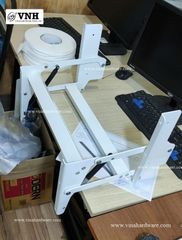 Tay nâng mặt bàn có ben hơi, sơn trắng bóng Vinahardware - VNH455320W