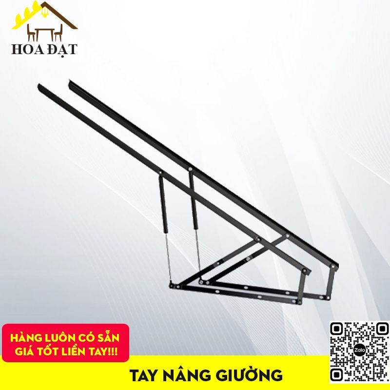 Bộ phụ kiện tay nâng mặt giường LB832D1500 - Tặng kèm ben hơi