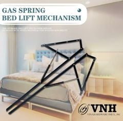 Bộ phụ kiện tay nâng mặt giường Vinahardware LB832D1500