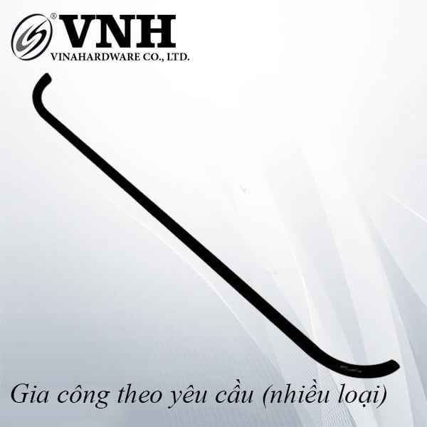 Thanh sắt tròn móc đồ Vinahardware phi 16, dày 1.2mm (732x66x6) VNH TT0001-TT0001