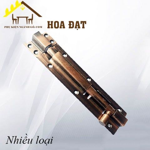 Then chốt gài cửa Vinahardware, màu nâu-CCN100