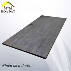 Ván mặt bàn văn phòng Vinahardware, màu đen gỗ cao su - VNH120060018