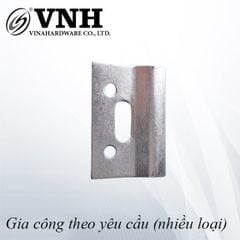 Pat ( Bas) sắt xi trắng Vinahardware loại 60mm*40mm dày 2mm P6040T-P6040T