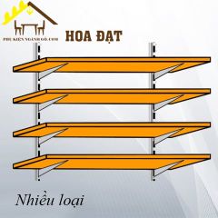 Bộ phụ kiện giá treo tường 3 kệ lắp ráp điều chỉnh Vinahardware SP000192-SP000192