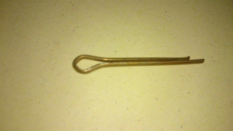 Chốt kẹp Vinahardware dày 3 ly, dài 30mm, màu giả cổ-KG330