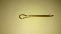 Chốt kẹp Vinahardware dày 3 ly, dài 30mm, màu giả cổ-KG330