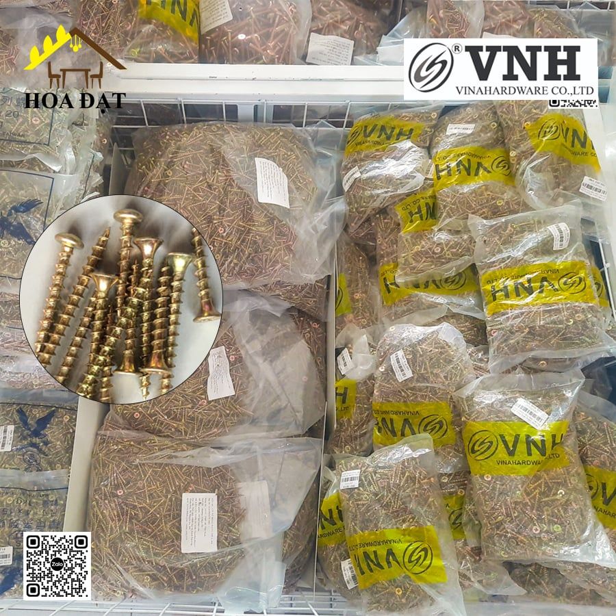 Vít đầu bằng răng thưa, thân ốm M4, bảy màu-VG430Z23T (KG)