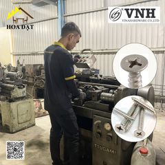 Vít đầu bằng răng nhuyễn M3.5, màu trắng - ZS3515SN