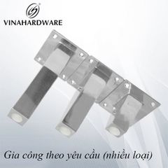 Chân ghế sofa inox cao 75mm Vinahardware VNH103D75