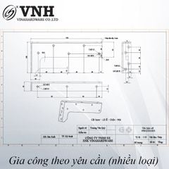 Pat (Bas) sắt bàn trang điểm Vinahardware, sơn đen mờ - VNH4501013