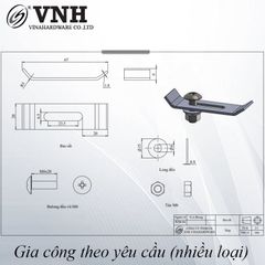 Bộ pat (bas) sắt Vinahardware, xi bảy màu - VNH67202