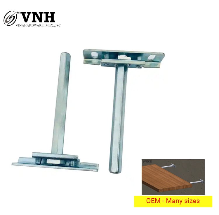 Pat ( Bas) âm đỡ kệ Vinahardware loại 150mm VNH USS904Z150-USS904Z150