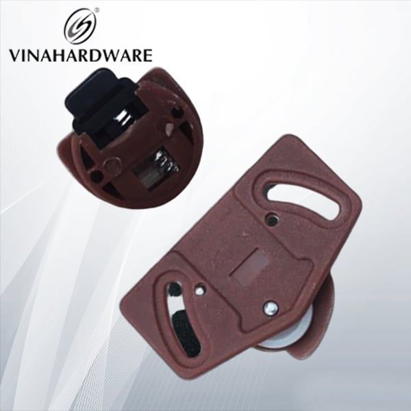 Bánh xe nhựa màu nâu Vinahardware - CTV324-CTV324