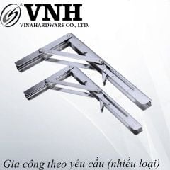 Pat ( bas) gập bàn xếp gọn Vinahardware size 14'', inox 201 P45I14-P45I14