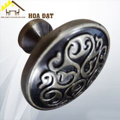 Núm tủ hoa văn màu giả cổ Vinahardware HD0424C-HD0424C