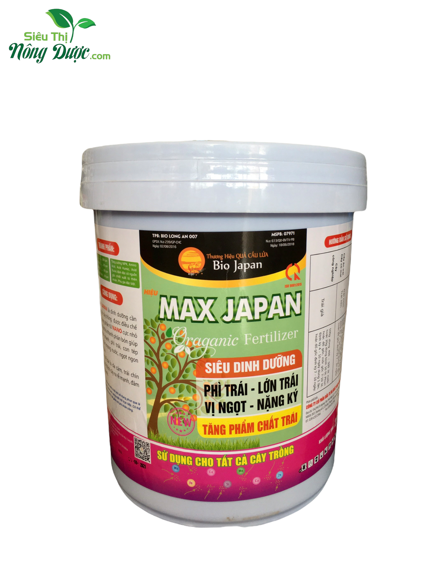 XÔ MAX JAPAN (20kg)