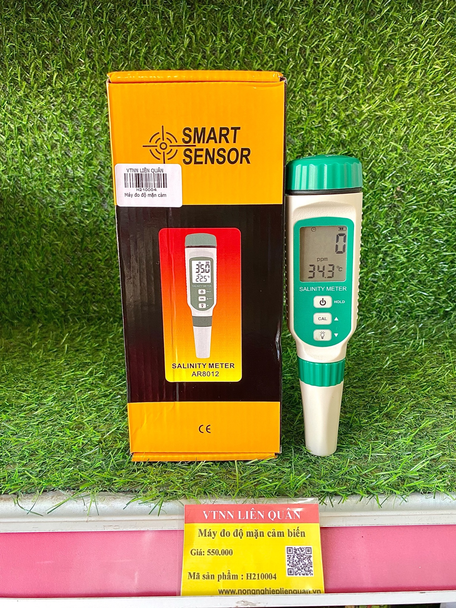 MÁY ĐO ĐỘ MẶN SMART SENSOR SALINITY METER AR 8012