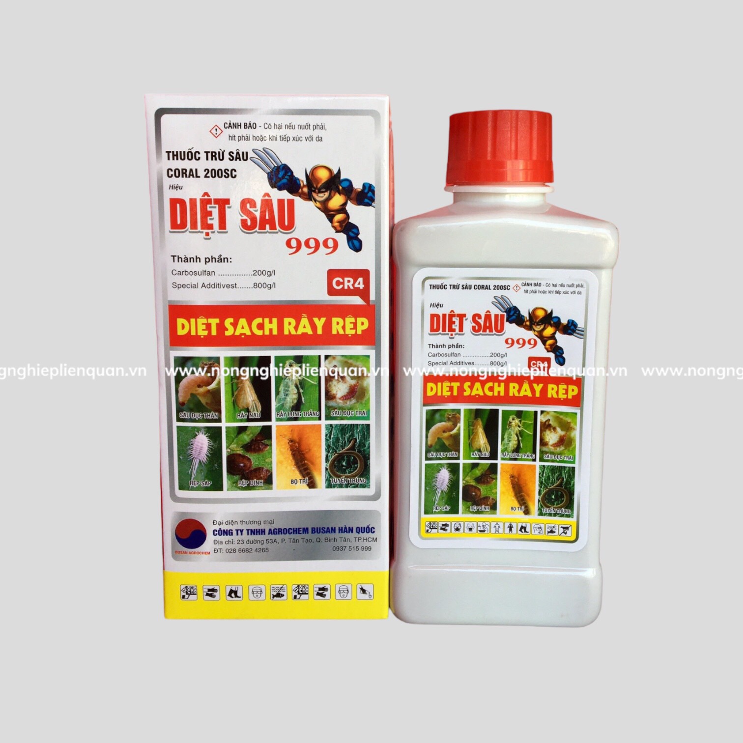 DIỆT SÂU 999 (450ml)