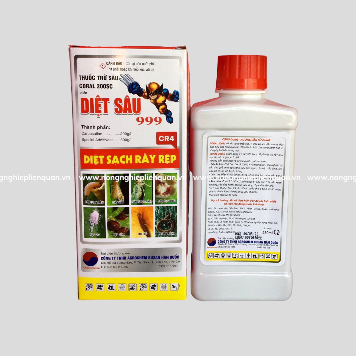 DIỆT SÂU 999 (450ml)