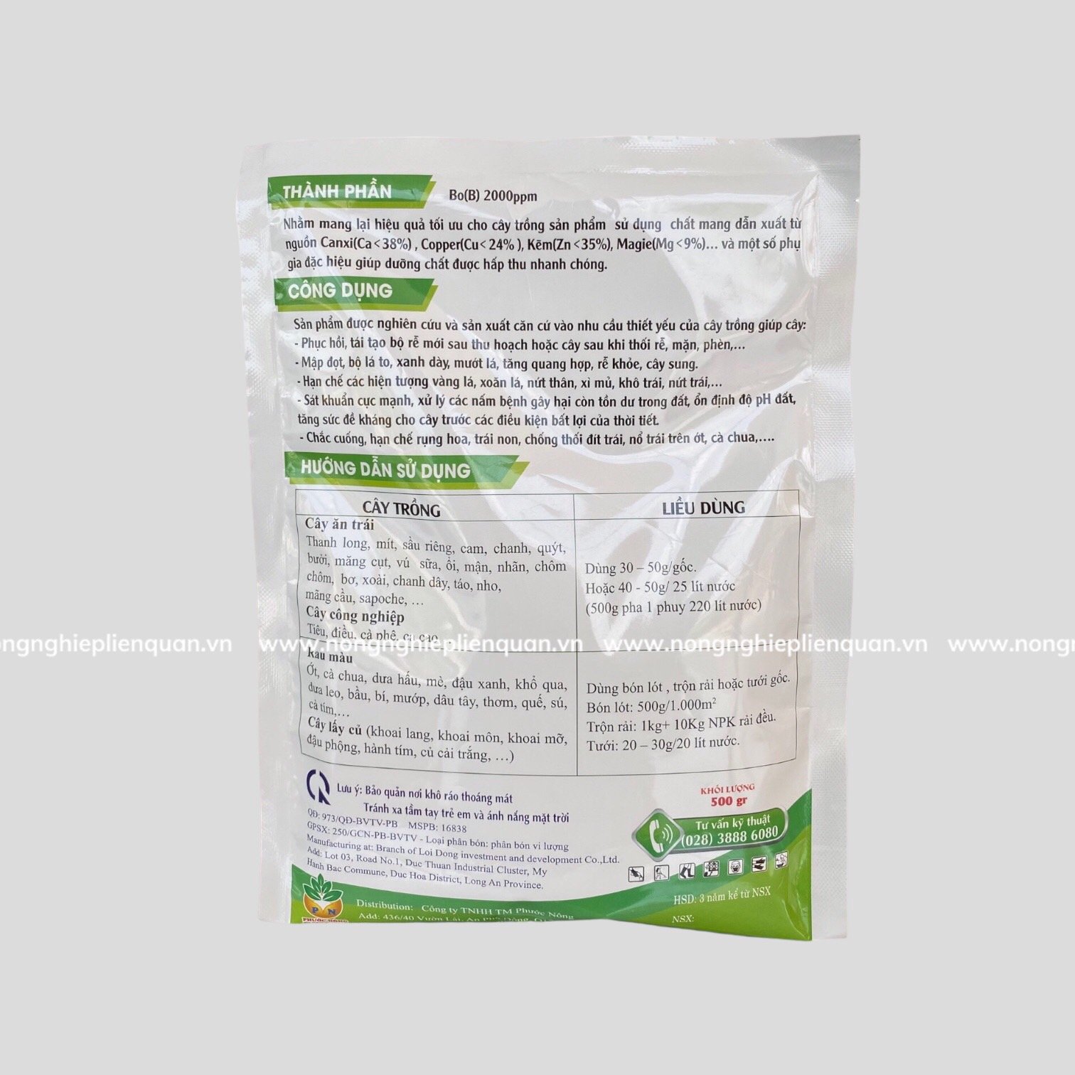 CACU  KẼM (500g)