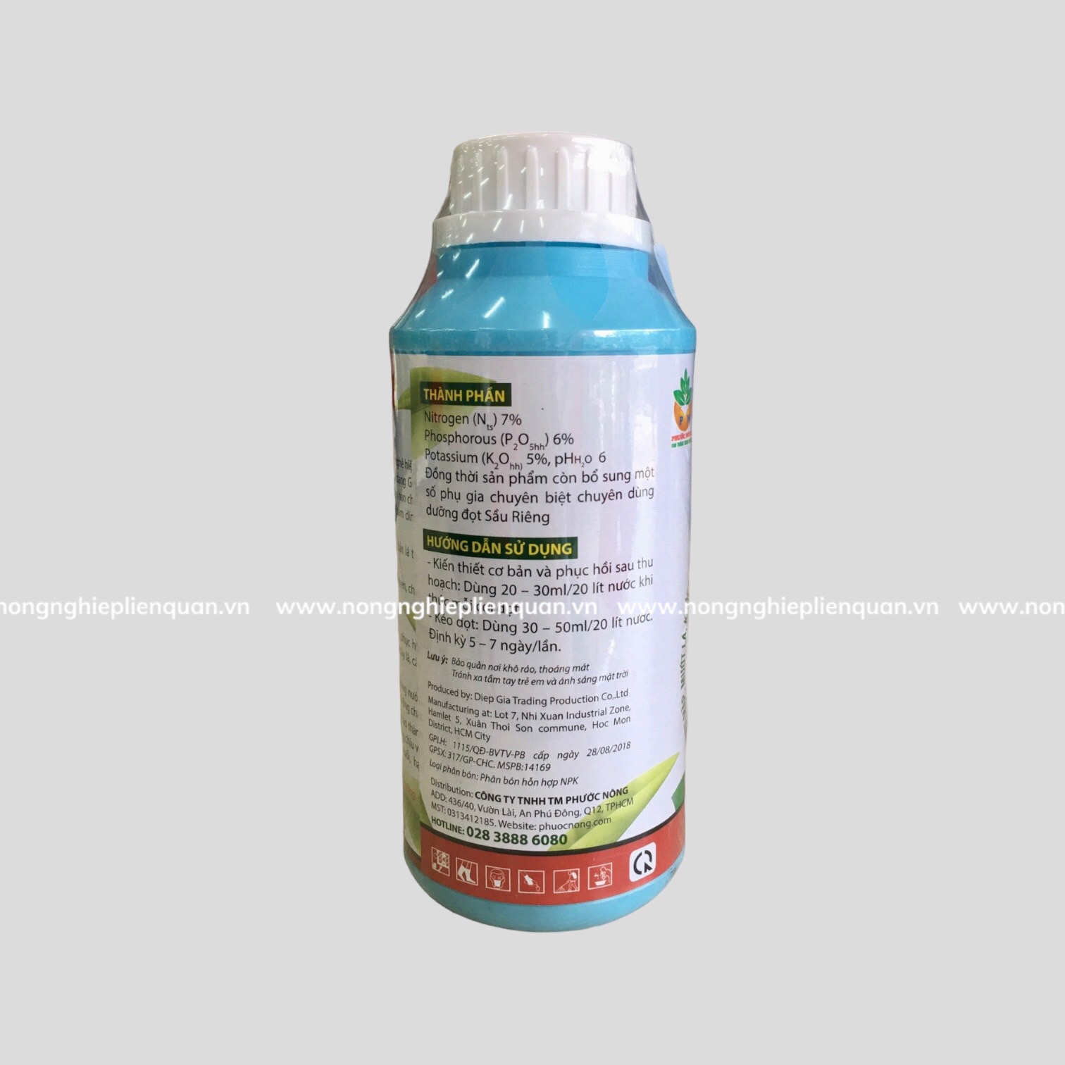 GEL - 1 KÍCH ĐỌT SẦU RIÊNG (500ml)