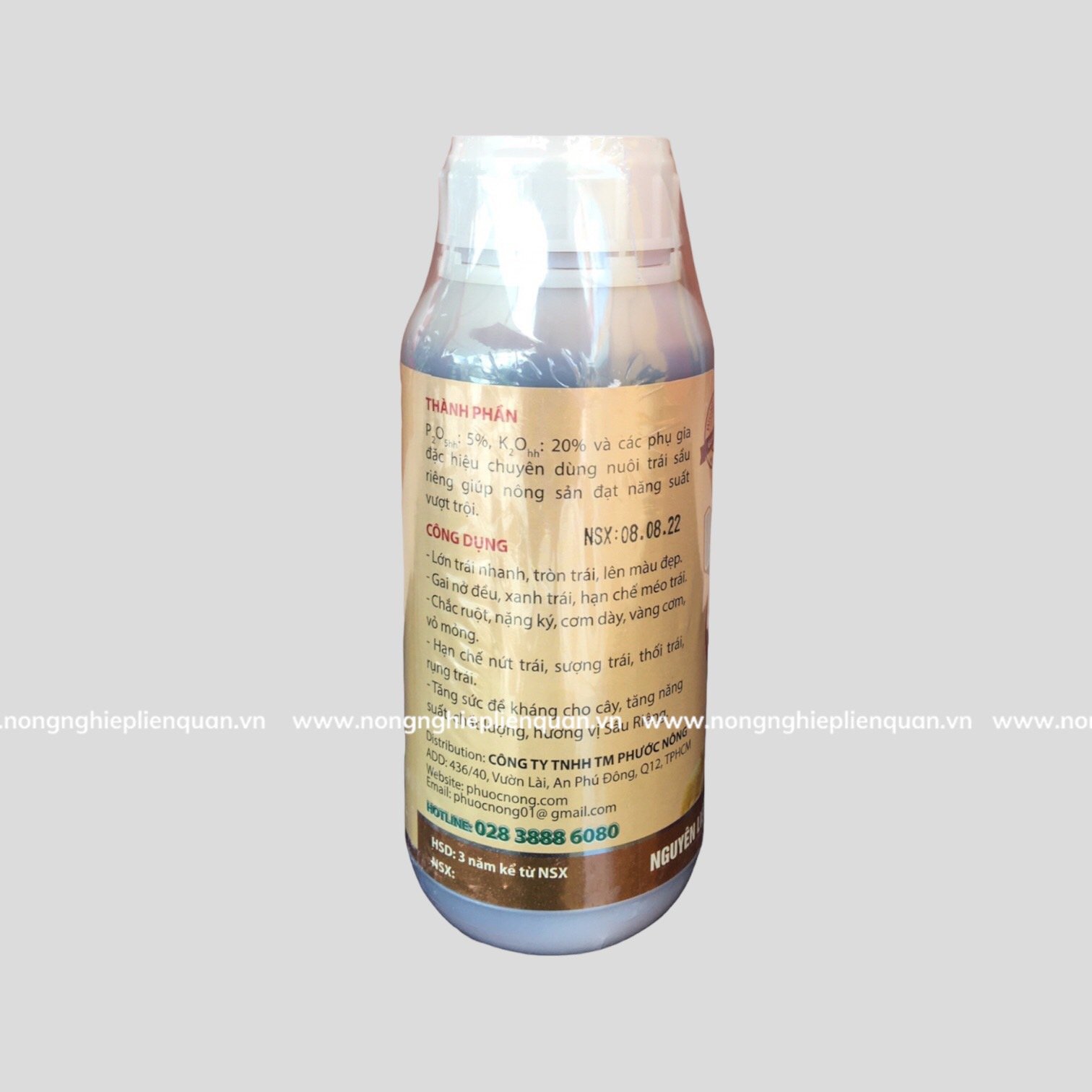 LỚN TRÁI SẦU RIÊNG (500ml)