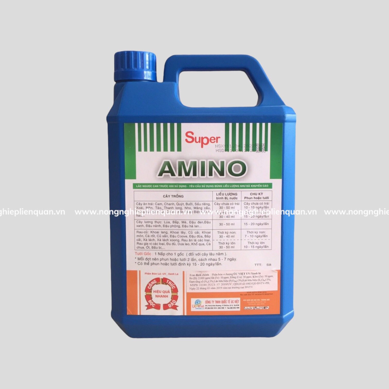 CAN SUPER AMINO (5Lít)