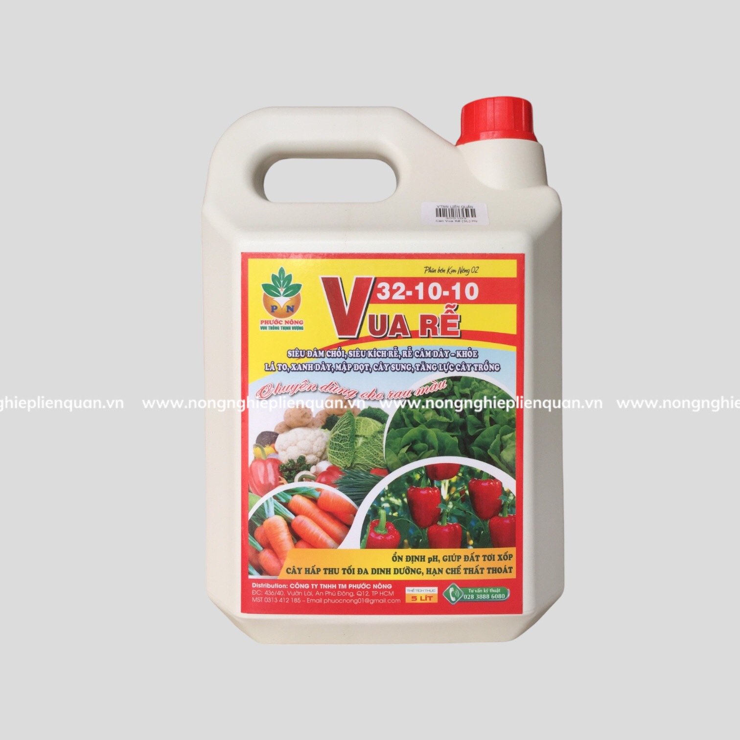 CAN VUA RỄ (5Lít)