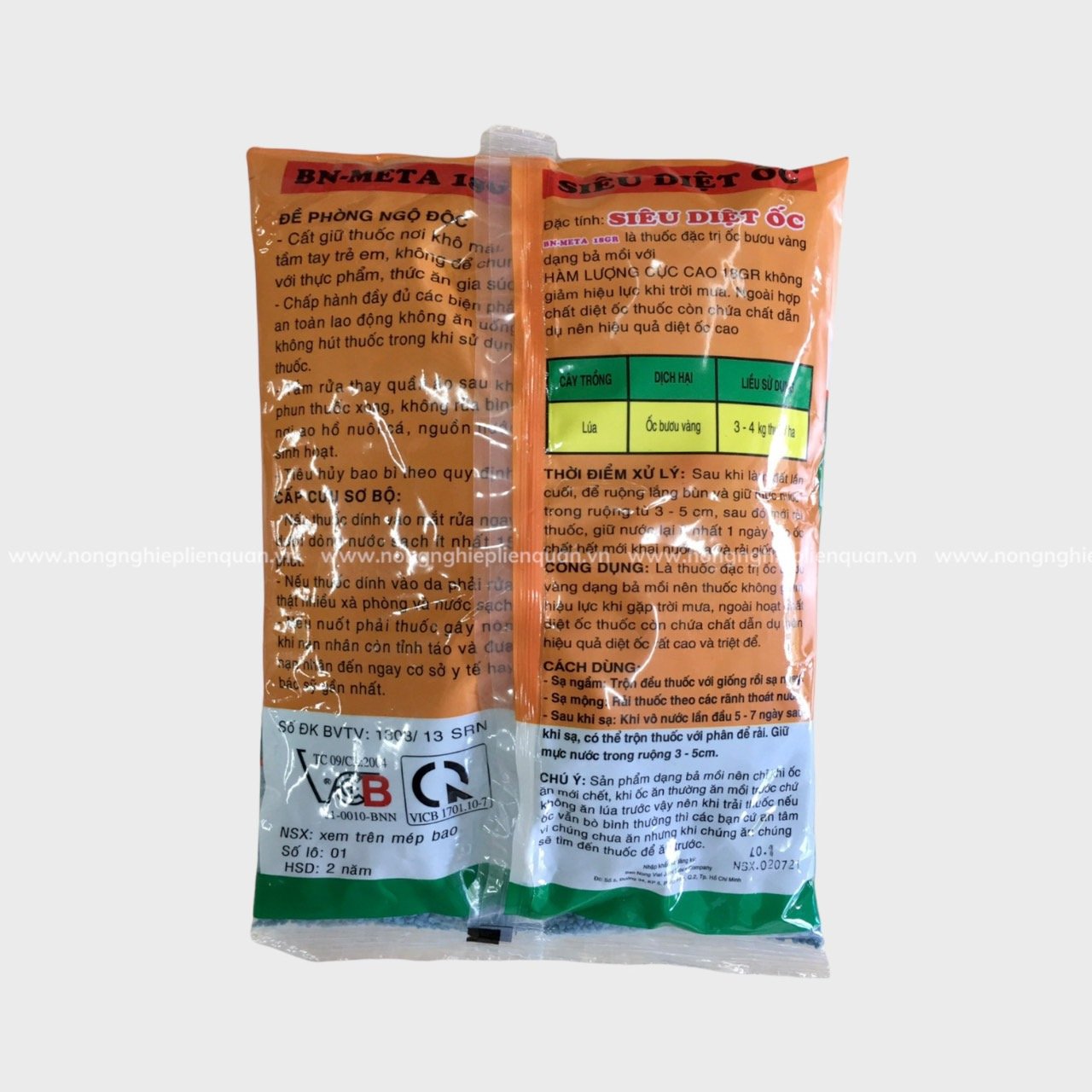 SIÊU DIỆT ỐC 18GR