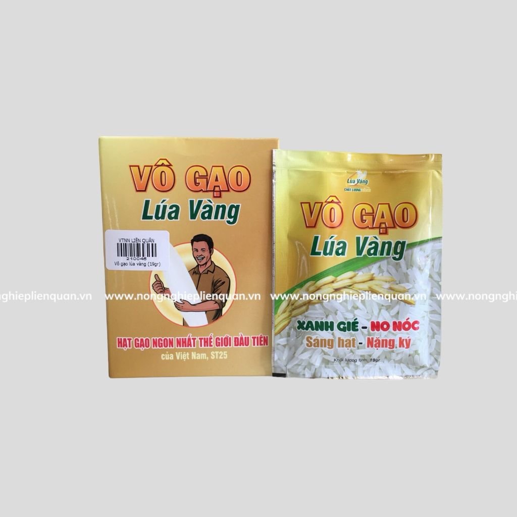 VÔ GẠO LÚA VÀNG (19g)