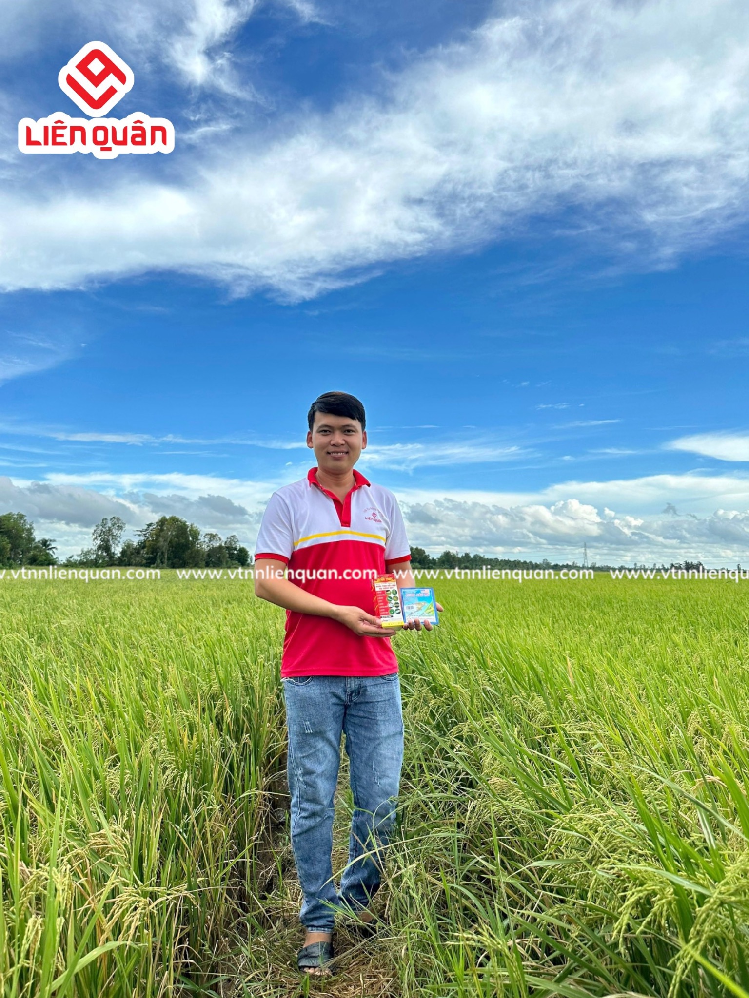 TeamLiênQuân thăm ruộng chú Lương ở Cây Sộp - Kế Sách - Sóc Trăng