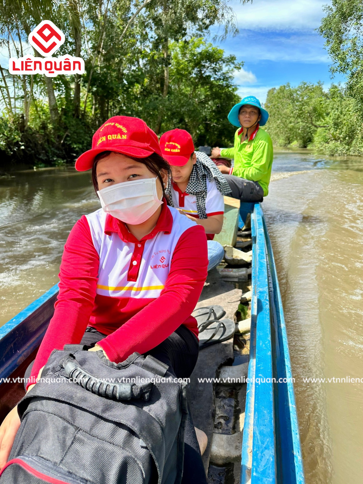 TeamLiênQuân thăm ruộng Anh Tha - Cây Sộp - Kế Sách - Sóc Trăng